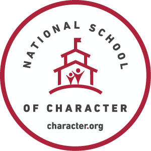 National School of Character Badge 