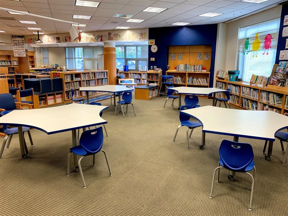 Eagleville Library workspace