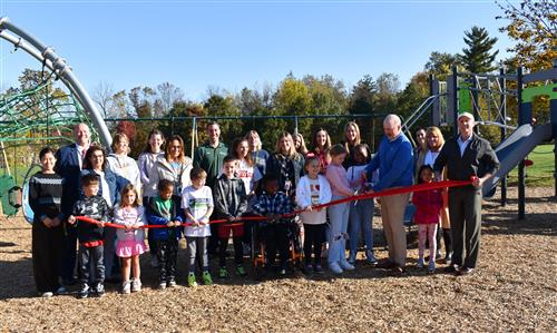 Worcester Playground Ribbon Cutting