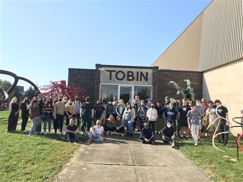 art students at tobin