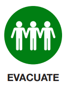 evacuate