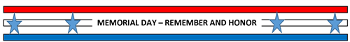 memorial day banner