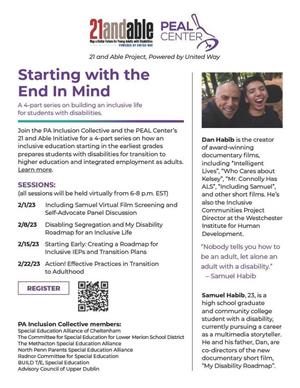 Starting with the End in MInd